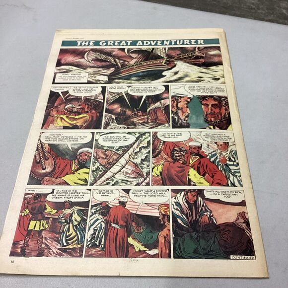 The Eagle Comic Strips Featuring The Queen Elizabeth- #34 - December 1950 - Picture 6 of 6